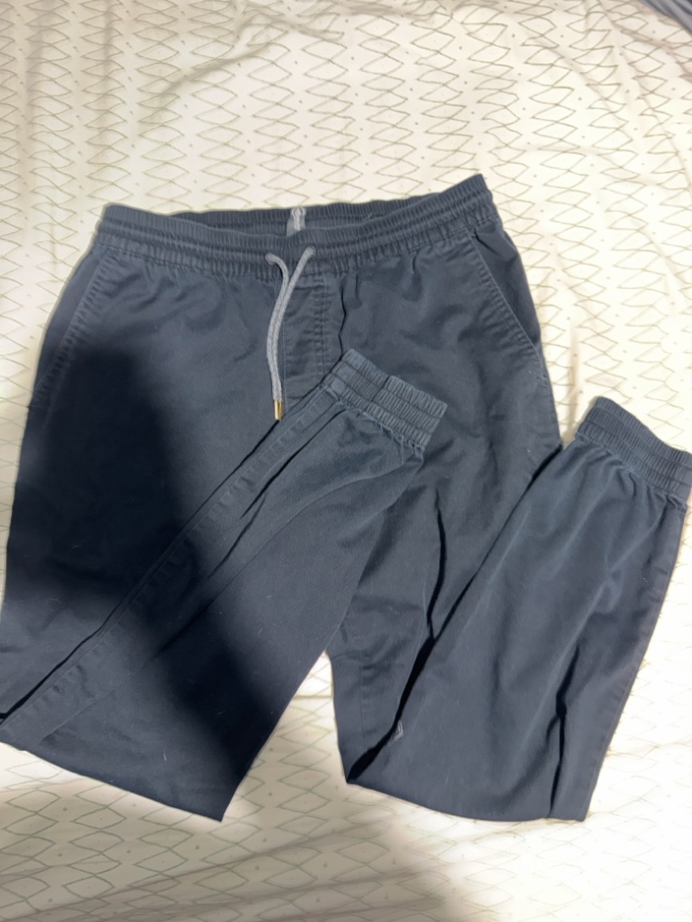 Volcom Men's Navy Blue Drawstring Joggers